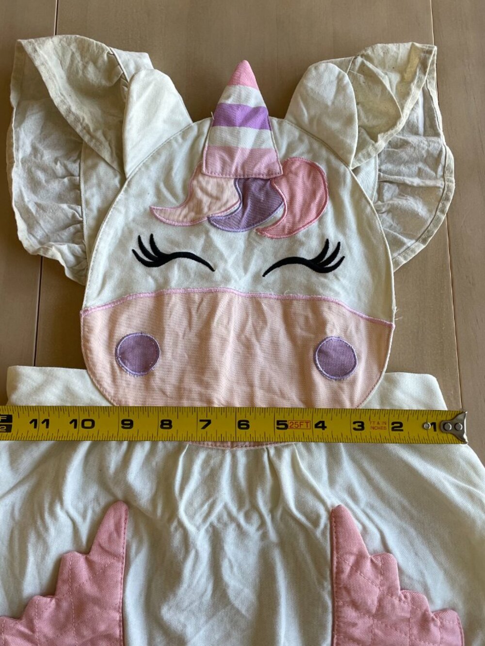 Entire Closet $5! Baker Buddy Unicorn Kids Real Baking Cooking Kitchen Apron - Picture 5 of 9